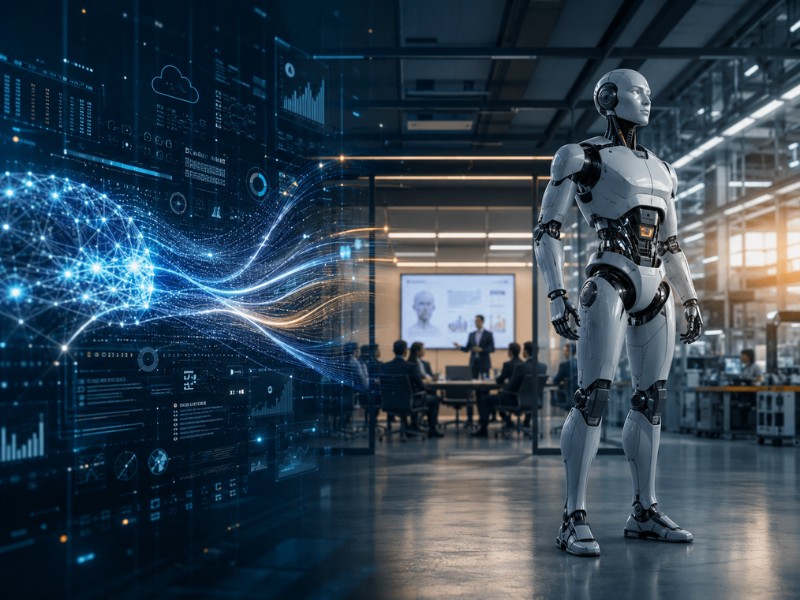 Von KI zu physischer KI: Humanoide Roboter verändern die Arbeitswelt